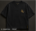 KAEVRON Signature Heavyweight Oversized T-Shirt – Black | Premium Streetwear