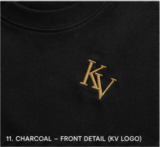 KAEVRON Signature Heavyweight Oversized T-Shirt – Black | Premium Streetwear